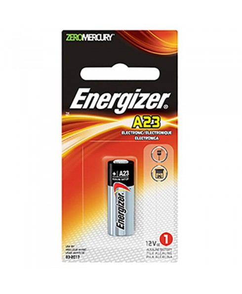 Energizer A23 12V Miniature Alkaline Battery (55mAh)