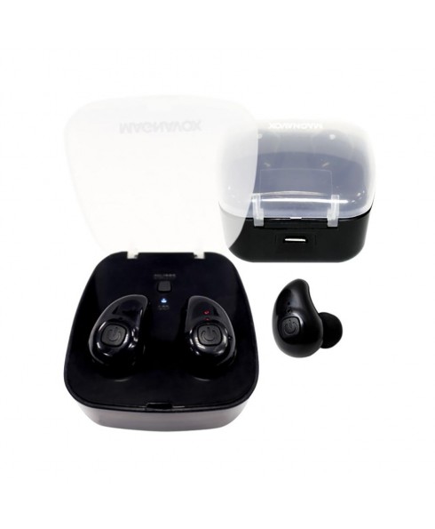 Magnavox MBH530 Mini-Wireless Stereo Bluetooth Earphones, Black