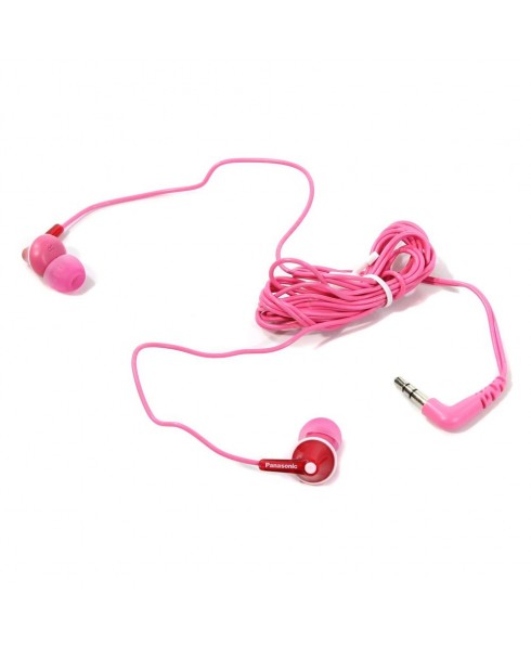 Panasonic ErgoFit In-Ear Earbud Headphones (Pink)