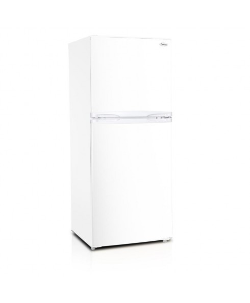 IMPECCA 10.1 Cu. Ft. 24-inch Apartment Refrigerator with Top Mount Freezer, White