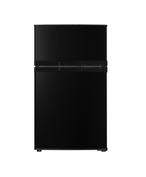 IMPECCA RC-2311 3.1 Cu. Ft. Compact Double Door Refrigerator, Black