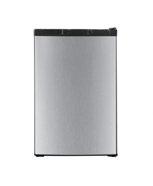 IMPECCA RC-1446 4.4 Cu. Ft. Single Door Compact Refrigerator, Stainless Look