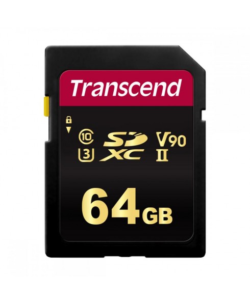 Transcend 64GB SDXC 700S V90 4K Ultra HD UHS-I U3 Class 10 Memory Card