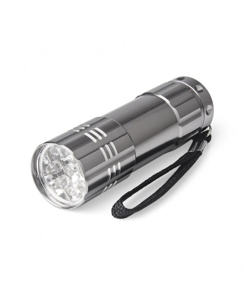 IMPECCA Hi-Lite 9-LED Flashlight, Gun Metal