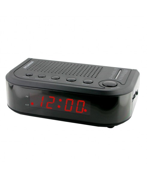 Sylvania SCR1388 AM/FM Alarm Clock Radio