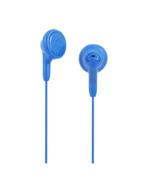 Magnavox MHP4820 Silicon Stereo Earbuds - Blue