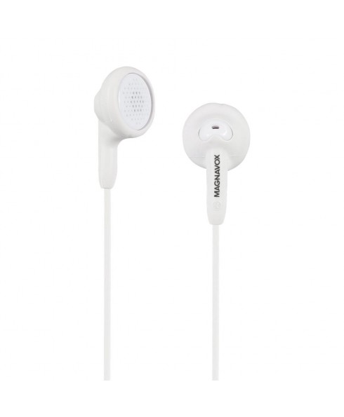 Magnavox MHP4820 Silicon Stereo Earbuds - White