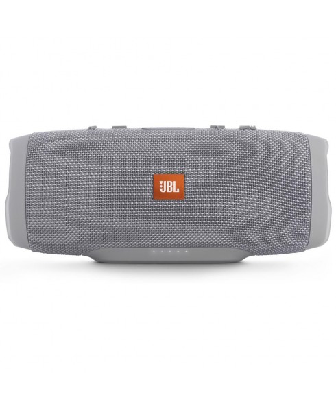 JBL Charge 3 Waterproof Bluetooth Speaker with USB Charging, Gray