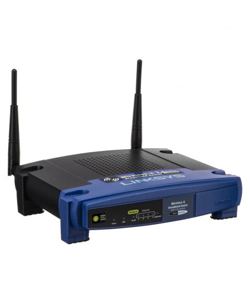 Linksys WRT54GL Wireless-G Broadband Router with Linux