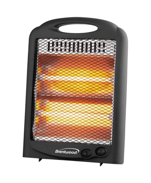 Brentwood H-Q600W 600-Watt Portable Space Heater, Black