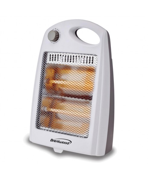 Brentwood H-Q801W 800-Watt Portable Space Heater, White