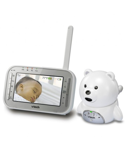 Vtech VM346 Baby Monitor - Bear Expandable Digital Video with Automatic Night Vision