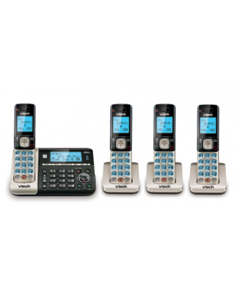 Vtech 4 Handset Connect to Cell™ Answering System with Dual Caller ID/Call Waiting