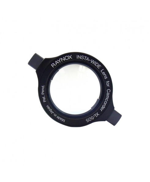 Raynox XL-505 Insta-Wide XL Video Lens fits all lenses using 43mm to 52mm Filter Sizes