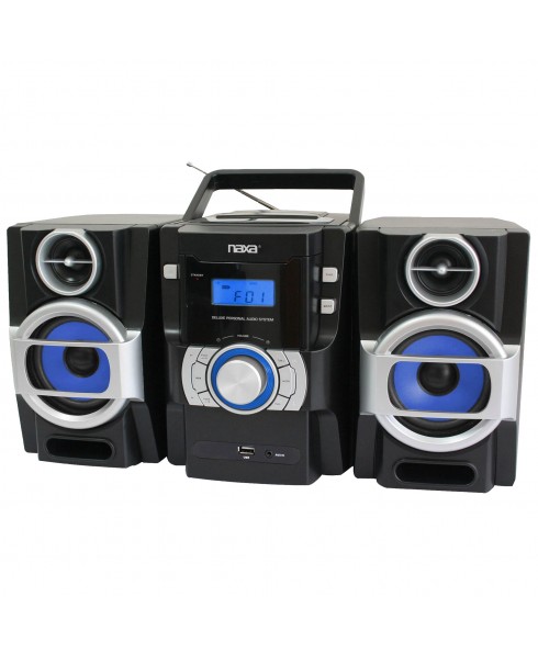 NAXA MP3/CD/FM/AUX/CASSETTE REC. BOOMBOX