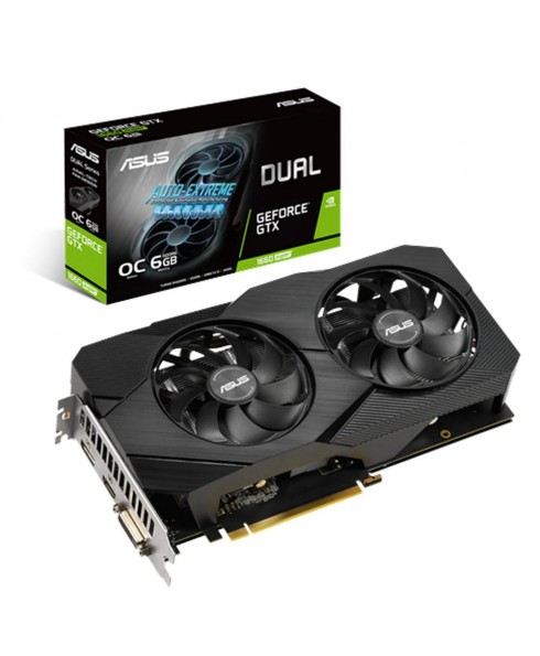 Asus GeForce GTX 1660 Overclocked 6GB Phoenix Fan Edition HDMI DP DVI Graphics Card