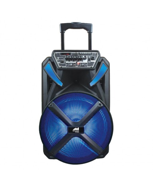 Naxa Portable 12” Bluetooth® Party Speaker with Disco Light