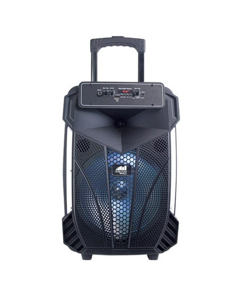Naxa Portable 12″ Bluetooth® Party Speaker with Disco Light