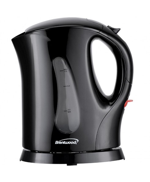 Brentwood 1.0L Black Cordless Kettle