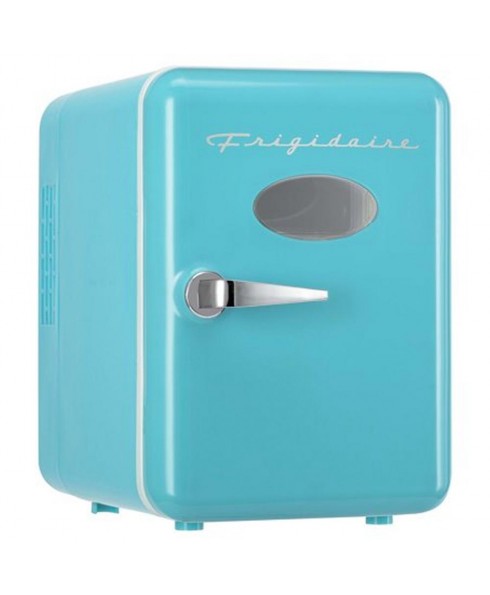 Frigidaire 6 Can Mini Retro Beverage Fridge - Blue