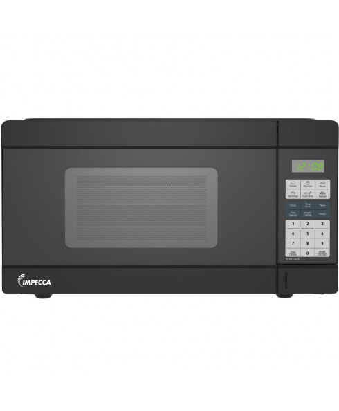 Impecca 1.1 CU FT Microwave Oven - Black