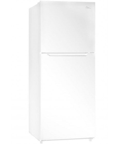 Impecca 10.1 Cu. Ft. Apartment Refrigerator with Top Mount Freezer - White