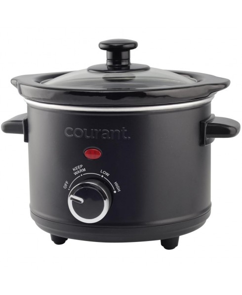 Courant Courant 1.6-QT Slow Cooker - Black