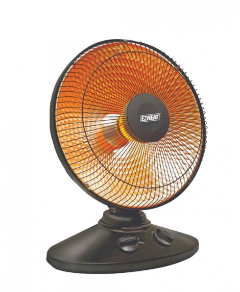 EZ Heat EZ Heat 32565 Oscillating Parabolic Dish Heater, 1000 Watt