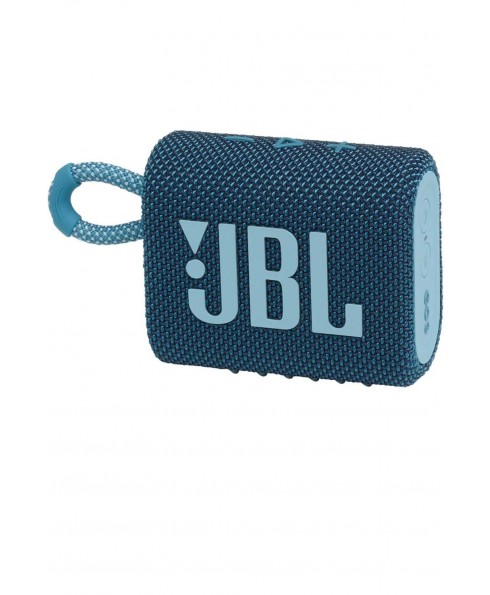 JBL GO3 Portable Waterproof Wireless Bluetooth Speaker - Blue 