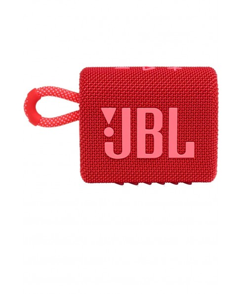 JBL GO3 Portable Waterproof Wireless Bluetooth Speaker - Red