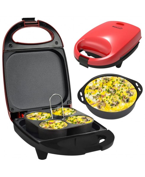 Brentwood Brentwood Mini Sous Vide Style Egg Bite Maker (TS-256R) - Red