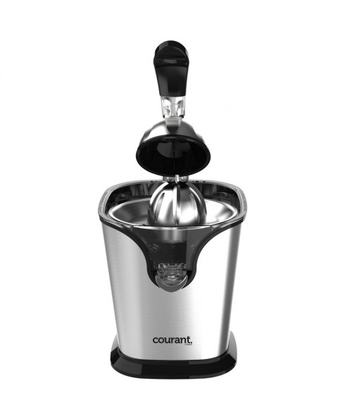 Courant Courant Stainless Steel Citrus Juicer, Square Design with Powerful 160 Watt Motor (CJC1003)	