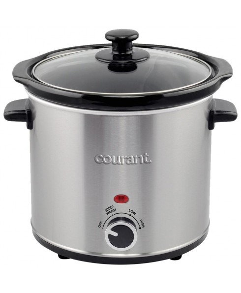 Courant Courant 3.2 Quart Slow Cooker - Stainless Steel