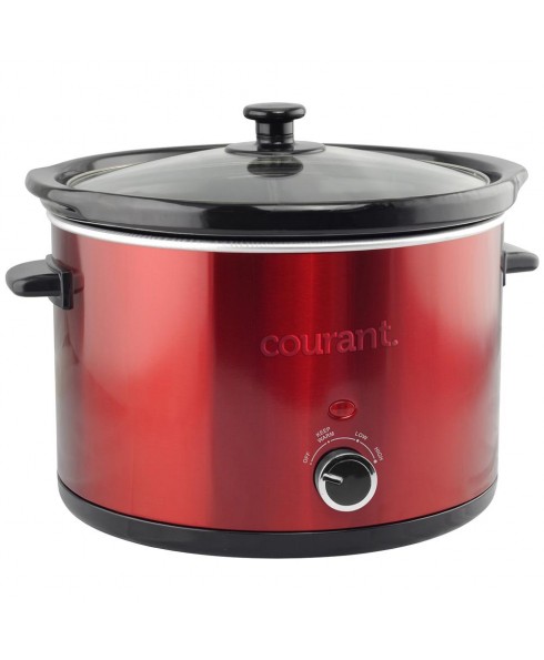 Courant Courant 5 Quart Slow Cooker - Red