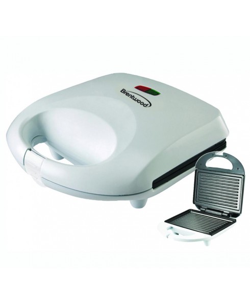 Brentwood TS-245 Non-Stick Panini Maker - White