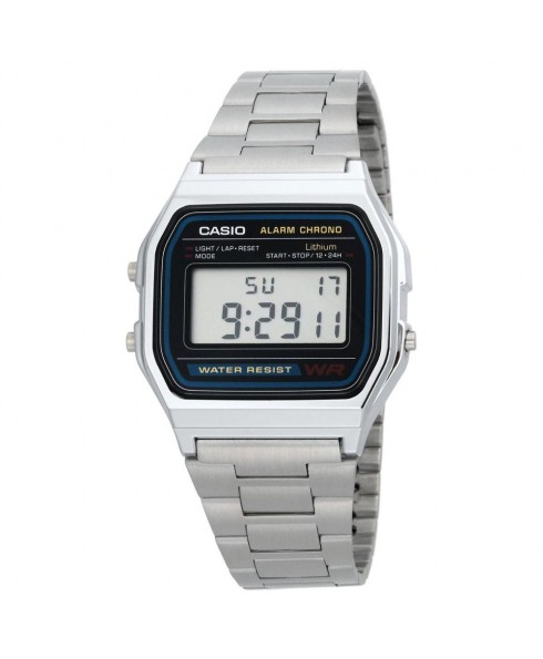 Casio A158W-1 Classic Digital Water Resistant Watch
