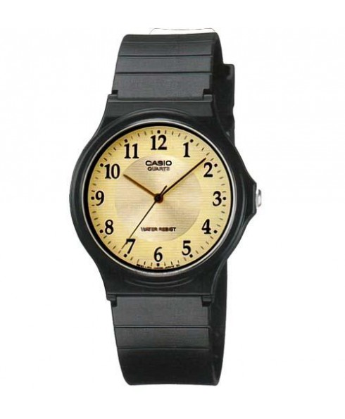 Casio MQ24-9B3 3-Hand Analog Water Resistant Watch