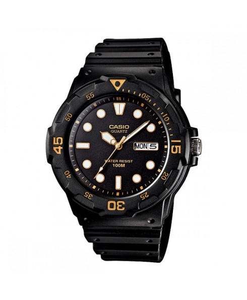 Casio Classic 100-Meter Water Resistant Diver-look Watch with Day/Date Display