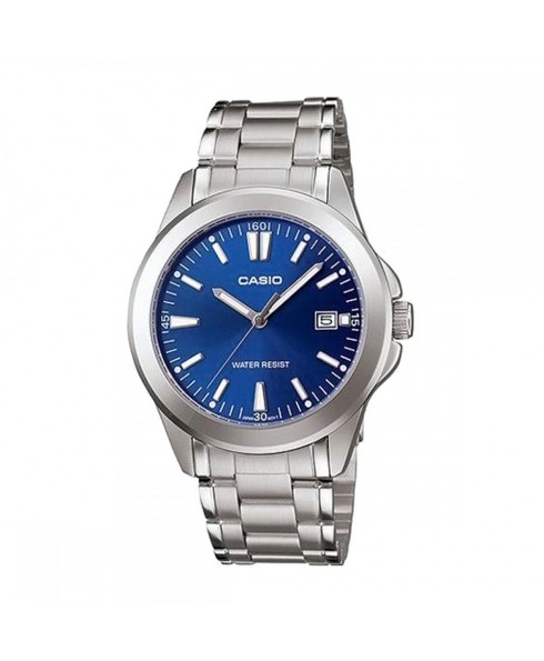 Casio 30 Meter Water Resistant Stainless Steel 3-Hand Analog Watch with Date