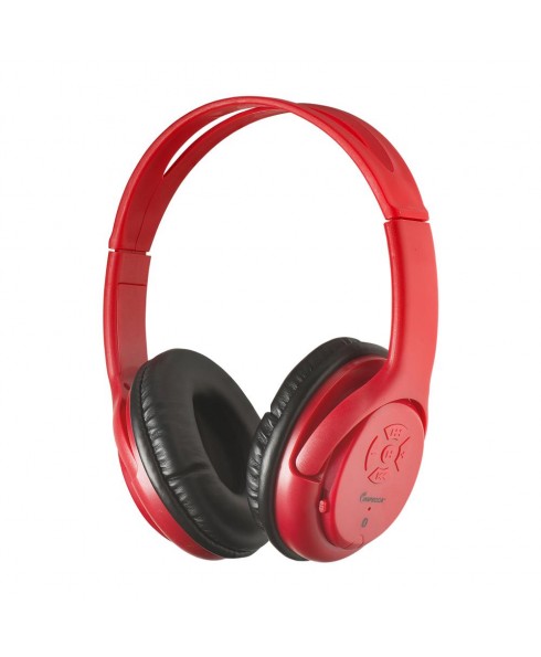 IMPECCA Bluetooth Stereo Headset + Music Player - Red