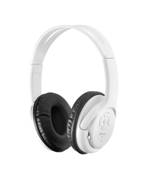IMPECCA Bluetooth Stereo Headset + Music Player - White