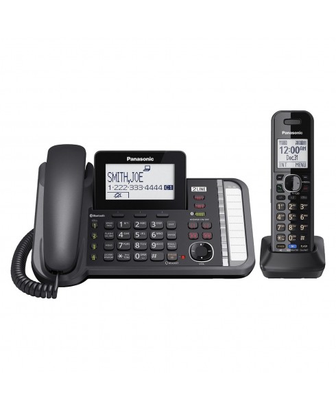 PANASONIC 2-LINE CORD/1 CORDLESS HANDSET