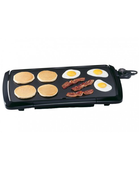 Presto 20-Inch Cool Touch Griddle, Black