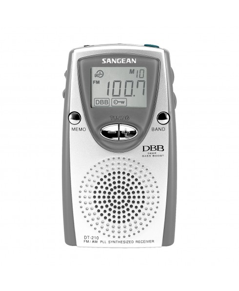 SANGEAN AM/FM DIGIT. STEREO POCKET RADIO