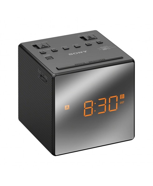 Sony Dual Alarm AM/FM Clock Radio
