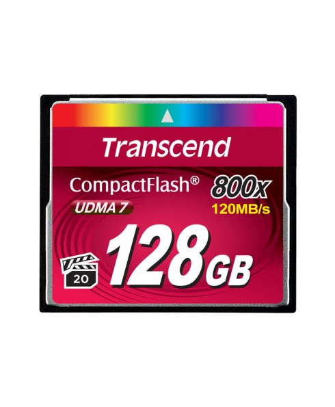 TRANSCEND COMPACT FLASH 800X 128GB      