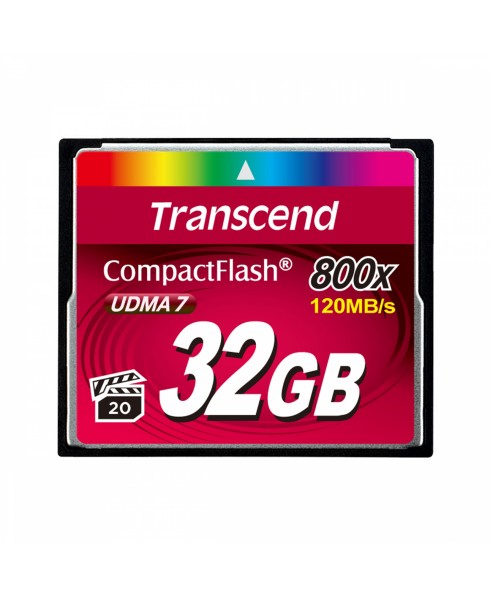 TRANSCEND COMPACT FLASH 800X 32GB       