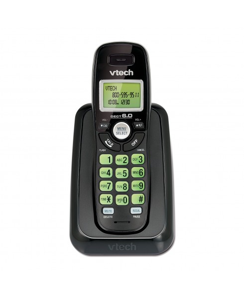 VTECH CALLER ID CORDLESS PHONE, BLACK   