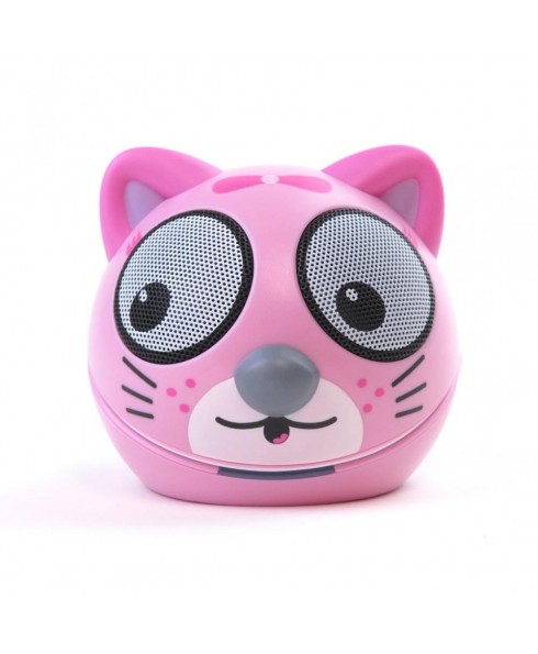 Zoo-Tunes Taffy-the-Kitten Compact Portable Character Stereo Speaker