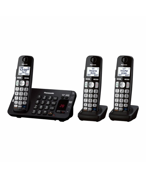PANASONIC 3-HANDSET ANSWER BASE KEYPAD  